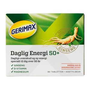 Køb Gerimax Dalig Energi 50+ online billigt tilbud rabat legetøj