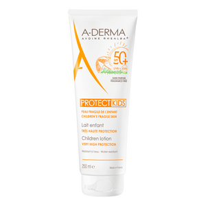 A-DERMA Protect Kids Children Lotion SPF50+ - 250 ml.