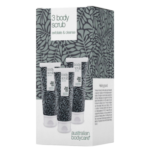 Australian Bodycare 3x Body Scrub - Exfoliate & Cleanse (1 sæt)