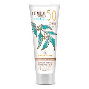 Australian Gold Botanical SPF 50 Tinted Face medium/tan - 88 ml.