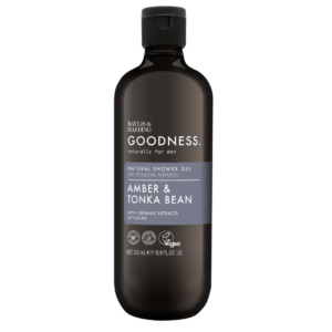 Baylis & Harding Goodness Men Amber & Tonka Bean Shower Gel (500 ml)