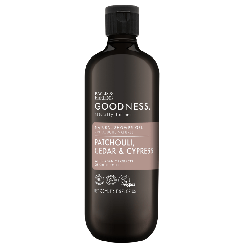 Baylis & Harding Goodness Men Patchouli, Cedar & Cypress Shower Gel (500 ml)