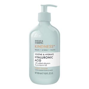 Baylis & Harding Kindness+ Hyaluronic Acid Moisture/Hydrate Hand Wash - 500 ml.