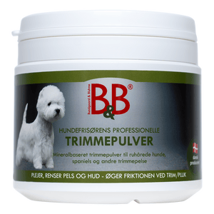 B&B Hundefrisørens Professionelle Trimmepulver - 200 g.