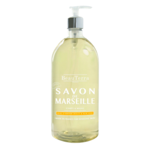 Beau Terra Marselle Liquid Soap Ultra Rich Sweet Almon Oil (300 ml)