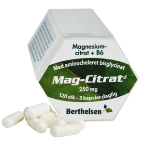 Berthelsen Mag-Citrat (120 kap)