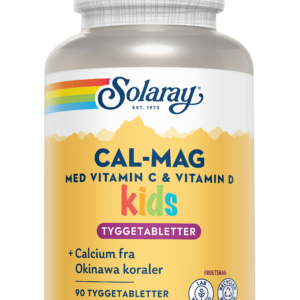 Cal-Mag Kids m. vitamin C og D 90 tabletter