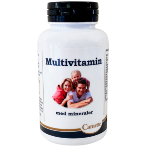 Camette Multivitamin Med Mineraler (120 stk)