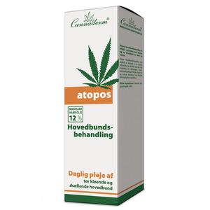 Cannaderm Atopos Hovedbundsbehandling til kløe & skæl - 100 ml.