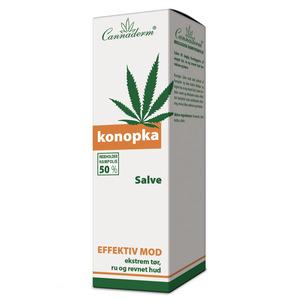 Cannaderm Konopka Salve tør, ru & revnet hud - 75 g.