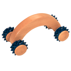 Croll & Denecke Massagerulle Lille Med Blå Knopper (1 stk)