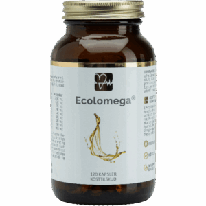 Ecolomega Fiskeolie (120 kap)