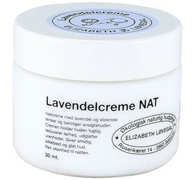 Elizabeth Løvegal Natcreme Lavendel • 30ml.