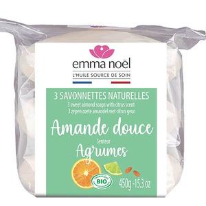 Emma NoÃ«l Mandel Sæbe - 3 x 150 g.