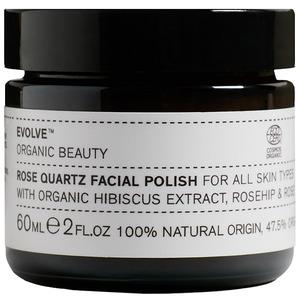 Evolve Organic Beauty Rose Quartz Facial Polish - 60 ml.