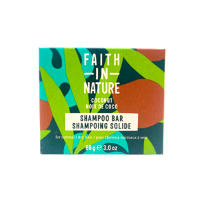 Faith In Nature Shampoobar Kokos & Sheasmør (85 g)