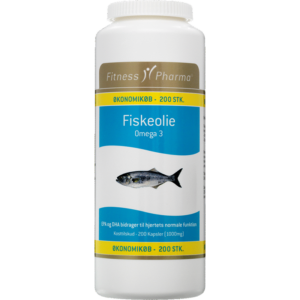 Fitness Pharma Fiskeolie Ø (200 stk)