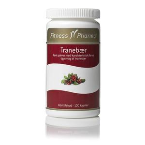 Fitness Pharma Tranebær - 100 kaps.