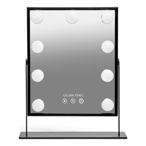 Gillian Jones Makeup Artist Mirror med 9 kraftige LED pærer - Sort - 1 stk.