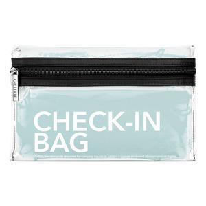 GJ check-in bag transparent - 1 stk