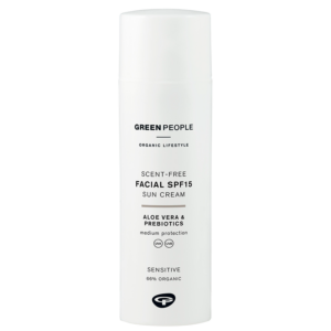 Green People Scent Free SPF15 Facial Suncream (50 ml)