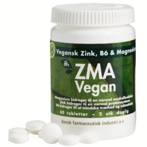 Grønne Vitaminer ZMA Vegan (60 tabl)