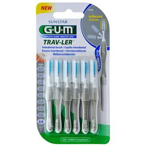 Gum Trav-ler - 6 stk - 2,0 mm - Grå
