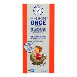 Hedrin Once Spray Gel - 100 ml.