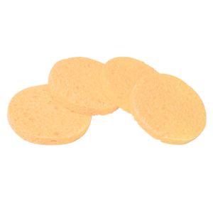 Kosmetiksvampe Viskose 4 Stk Ø 8 Cm (1 stk)