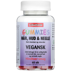 Lekaform Gummies Hår, Hud & Negle (60 stk)