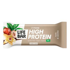 LifeFood Lifebar Protein Nuts & Vanilla - Øko - 40 g.