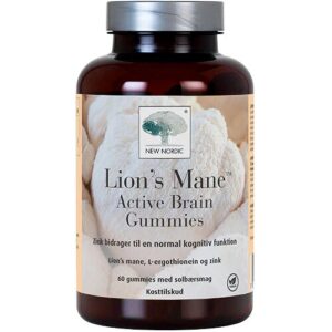 Lions Mane Active Brain Gummies - 60 gum