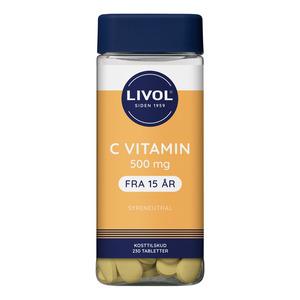 Livol C-vitamin 500 mg - 230 tabl.