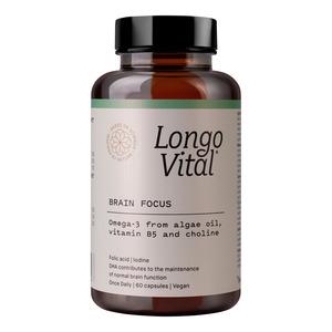 LongoVital Daily Essentials Brain Focus - 60 tabl.