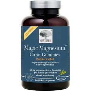 Magic Magnesium Citrat Gummies - 60 gum.