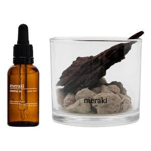 Meraki Duftfrisker Lavastone & wood - Amber Dust - 30 ml.