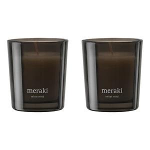 Meraki Duftlys - Velvet Mind - 2 x 60 g.