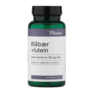 Mezina Blåbær & Lutein (90 tabl)