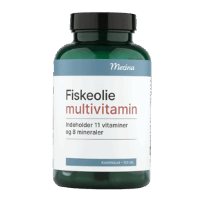 Mezina Fiskeolie + Multivitamin (120 kaps)