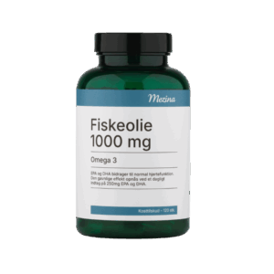 Mezina Fiskeolie Omega 3 1000 mg (120 kaps)