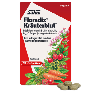 Mezina Floradix Kräuterblut Urte-Jern (50 tabl)