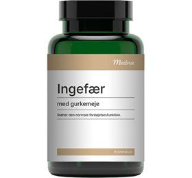 Mezina Ingefær med Gurkemeje 120 tbl.