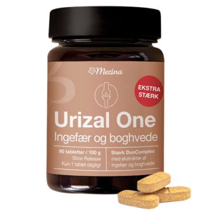 Mezina Urizal Ingefær One (90 tabletter)