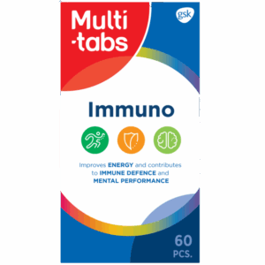 Multitabs Immuno Tabletter Med Mælkesyrebakterier (60 stk)