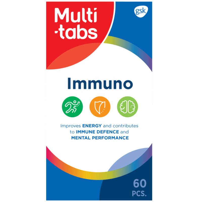 Multitabs Immuno Tabletter Med Mælkesyrebakterier (60 stk)