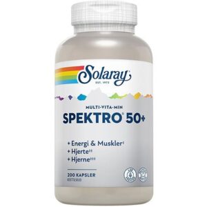Multivitamin Spektro50+ - 200 kapsler