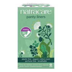 Natracare Tanga Formet Trusseindlæg Øko - 30 stk.