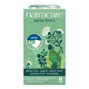 Natracare trusseindlæg, Panty, Liner Long - 16 stk.
