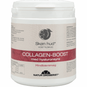 Natur Drogeriet Collagen-Boost M. Hyaluronsyre Hindbærsmag (350 g)