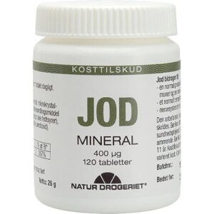 Natur-Drogeriet Jod Tabletter 400 g | 120 tabletter